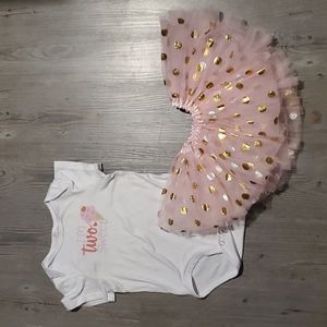 Two Sweet Birthday Outfit | 24 Months